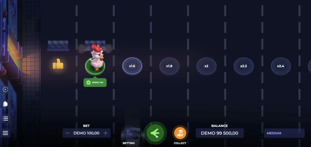 Uncrossable Rush Game
