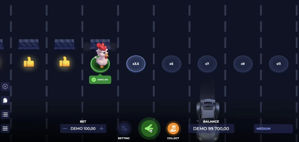 Uncrossable Rush Game