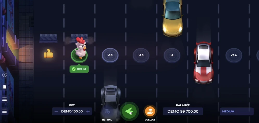 Uncrossable Rush Game